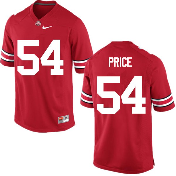 Ohio State Buckeyes #54 Billy Price Men Player Jersey Red